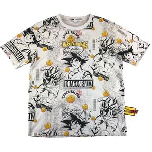 Dragon Ball Z x Mark Fairwhale Goku T Shirt Mens Medium‎ AOP Embroidered Anime